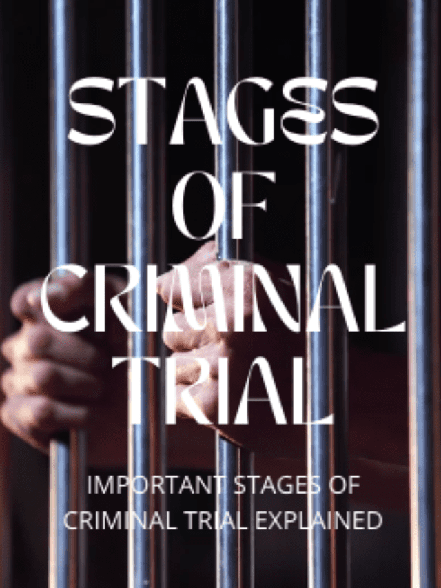 How Criminal Trial Happen In India