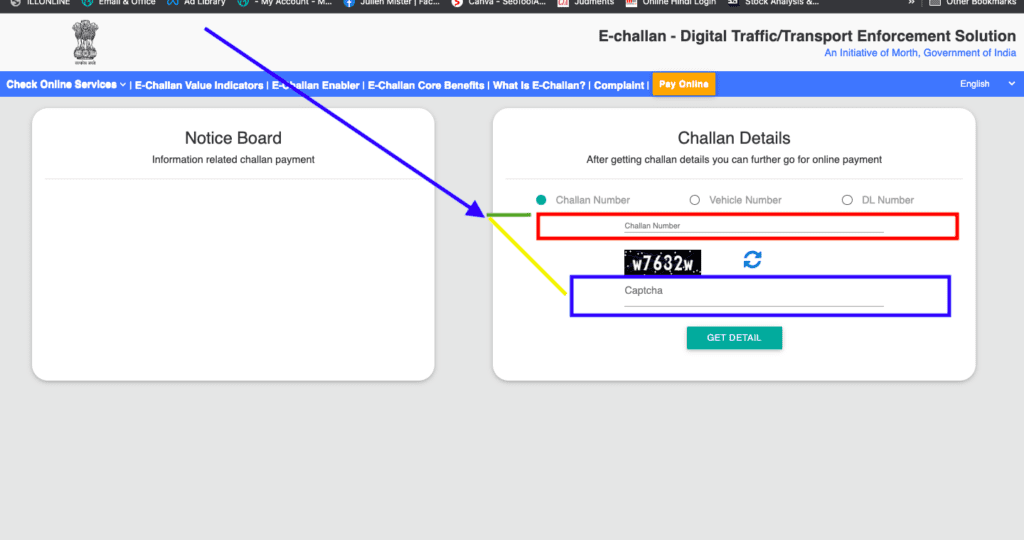 How To Pay Challan Online   E Challan Online 1024x540 