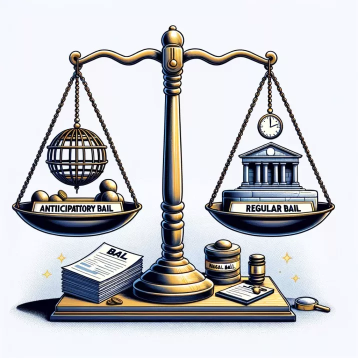 Difference between Anticipatory Bail and Regular Bail