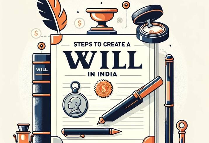 Steps to create a will in India