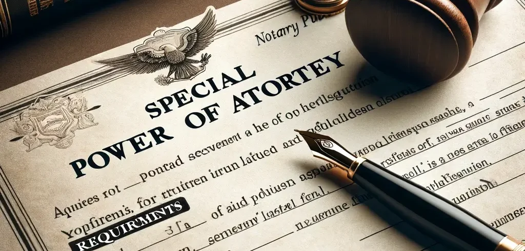 Legal Requirements for Special Power of Attorney Documentation Legal Requirements for Special Power of Attorney Documentation