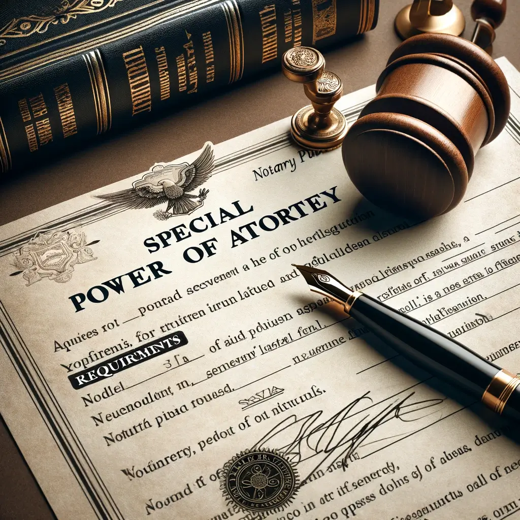 11Legal Requirements for Special Power of Attorney Documentation