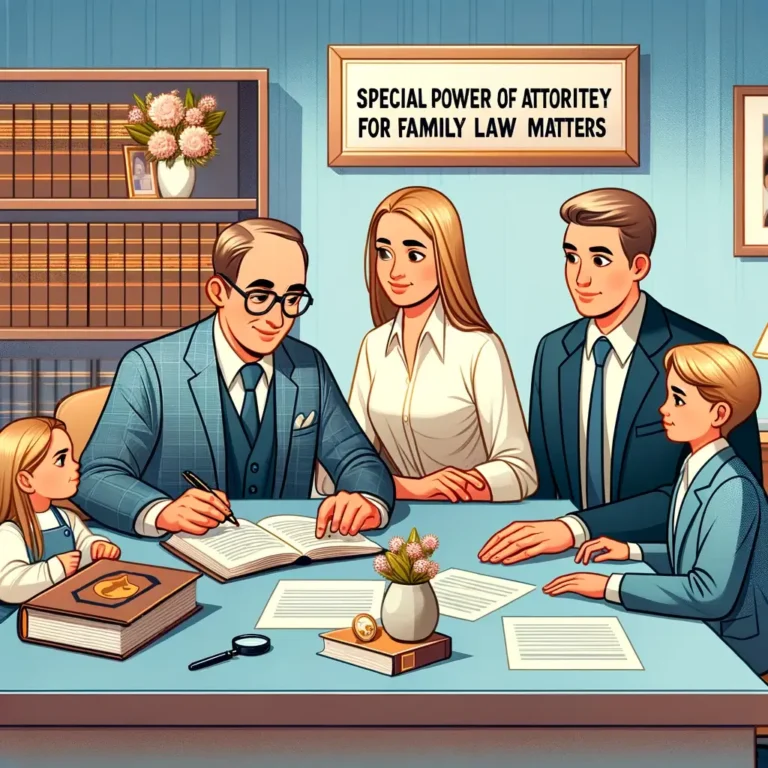 11Special Power of Attorney for Family Law Matters