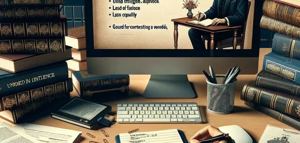 Understanding The Legal Process For Contesting A Will