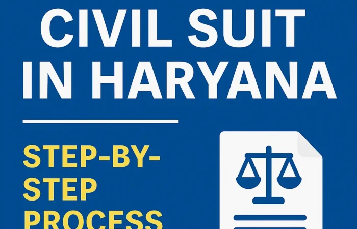 11Filing a Civil Suit in Haryana
