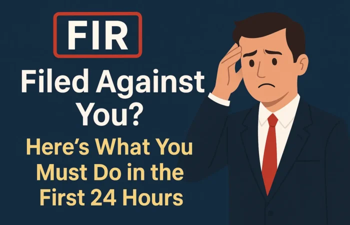 11FIR Filed Against You? Here’s What You Must Do in the First 24 Hours
