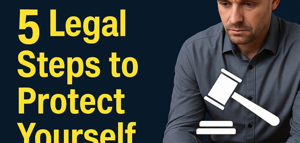 Falsely Accused in a Criminal Case? 5 Legal Steps to Protect Yourself