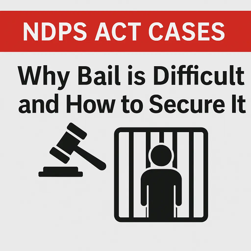 11NDPS Act Cases: Why Bail is Difficult and How to Secure It
